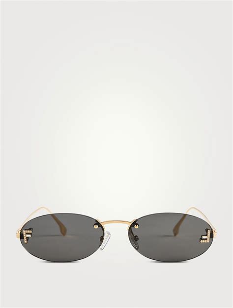 fendi first crystal glasses|who makes fendi glasses.